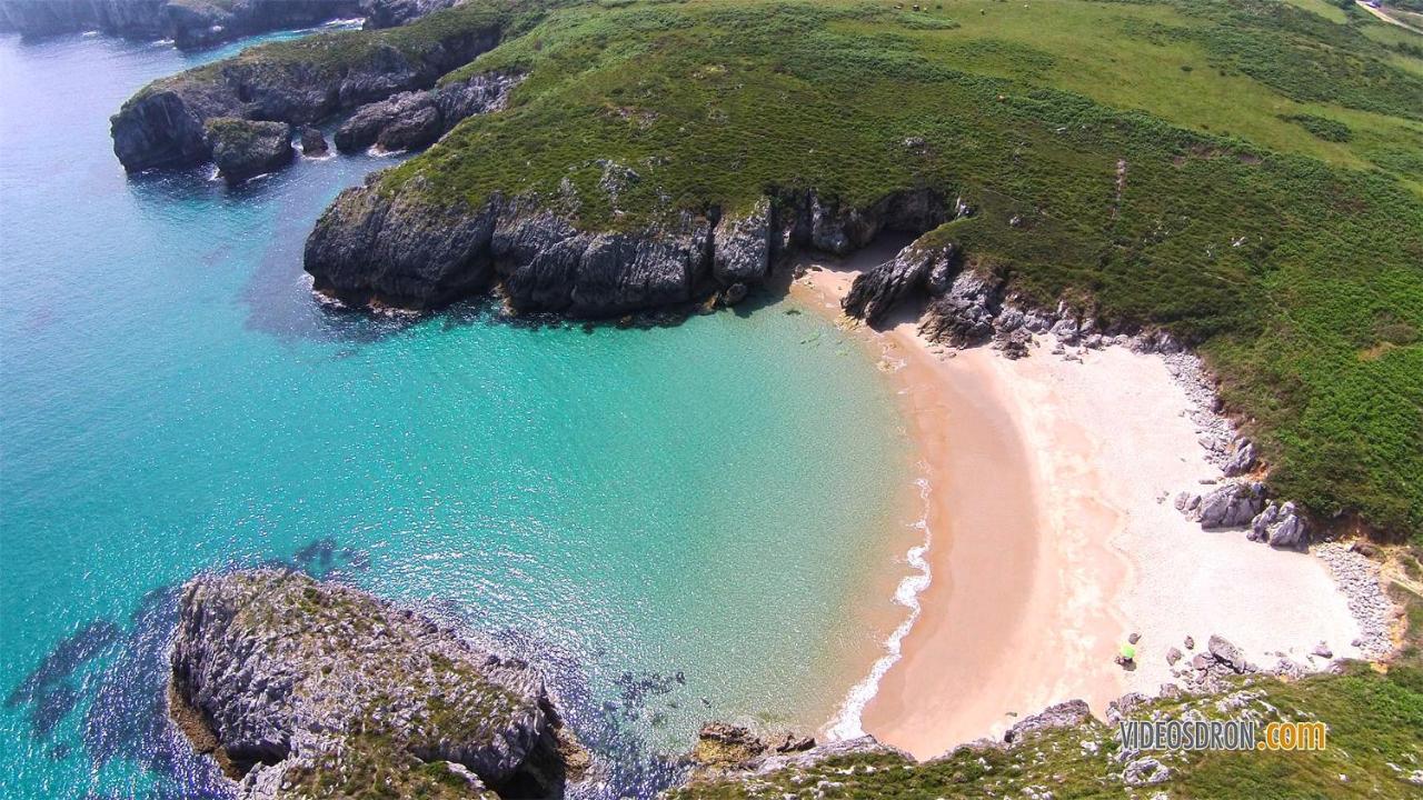 Casa Rural Las Fraguas Llanes, Gulpiyuri, Bufones ภายนอก รูปภาพ