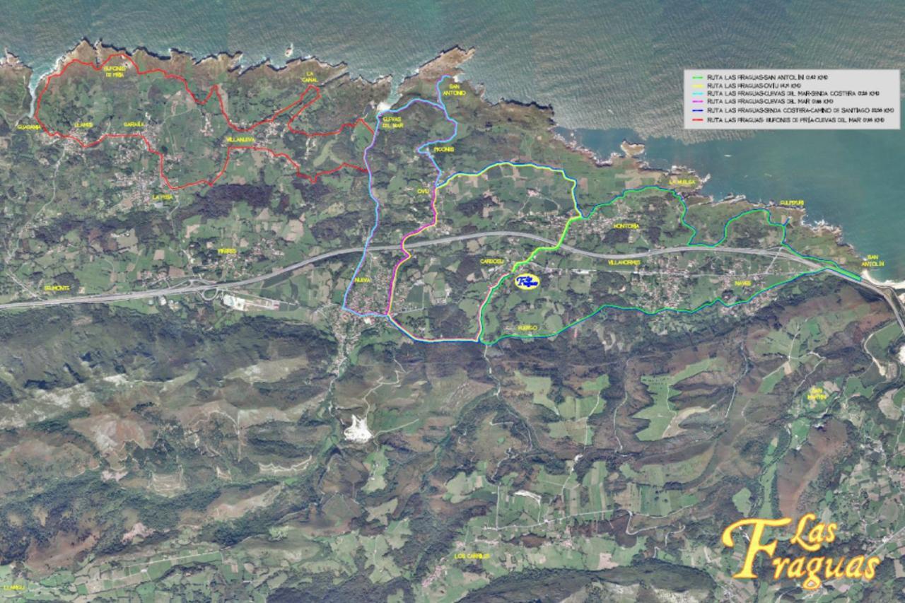 Casa Rural Las Fraguas Llanes, Gulpiyuri, Bufones ภายนอก รูปภาพ